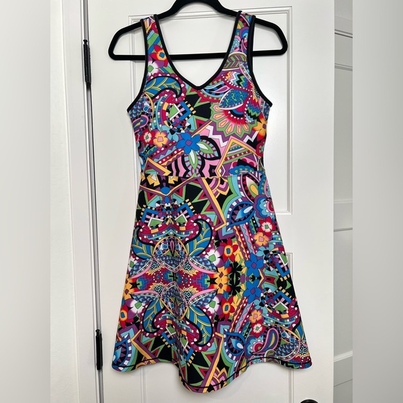 Johnny Was Bee Active Fit and Flare Dress (XS) - Picture 4 of 6